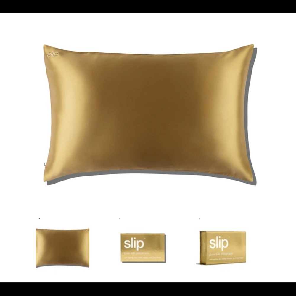 COPY - Slip: Gold Silk Pillowcase & Gentle Silk Wash NWT